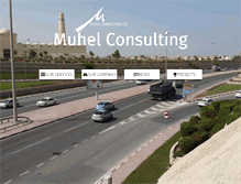 Tablet Screenshot of muhelconsulting.com